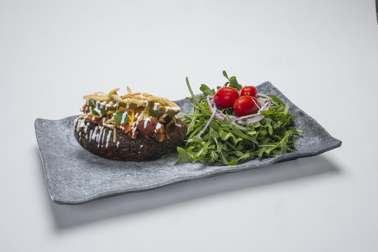 Backyard BBQ Baked Potato