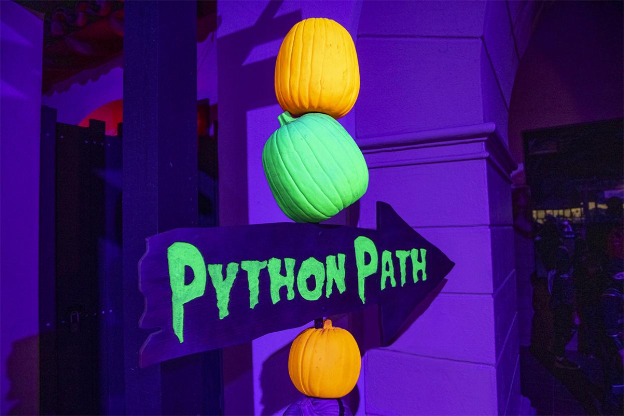 Python Path sign 