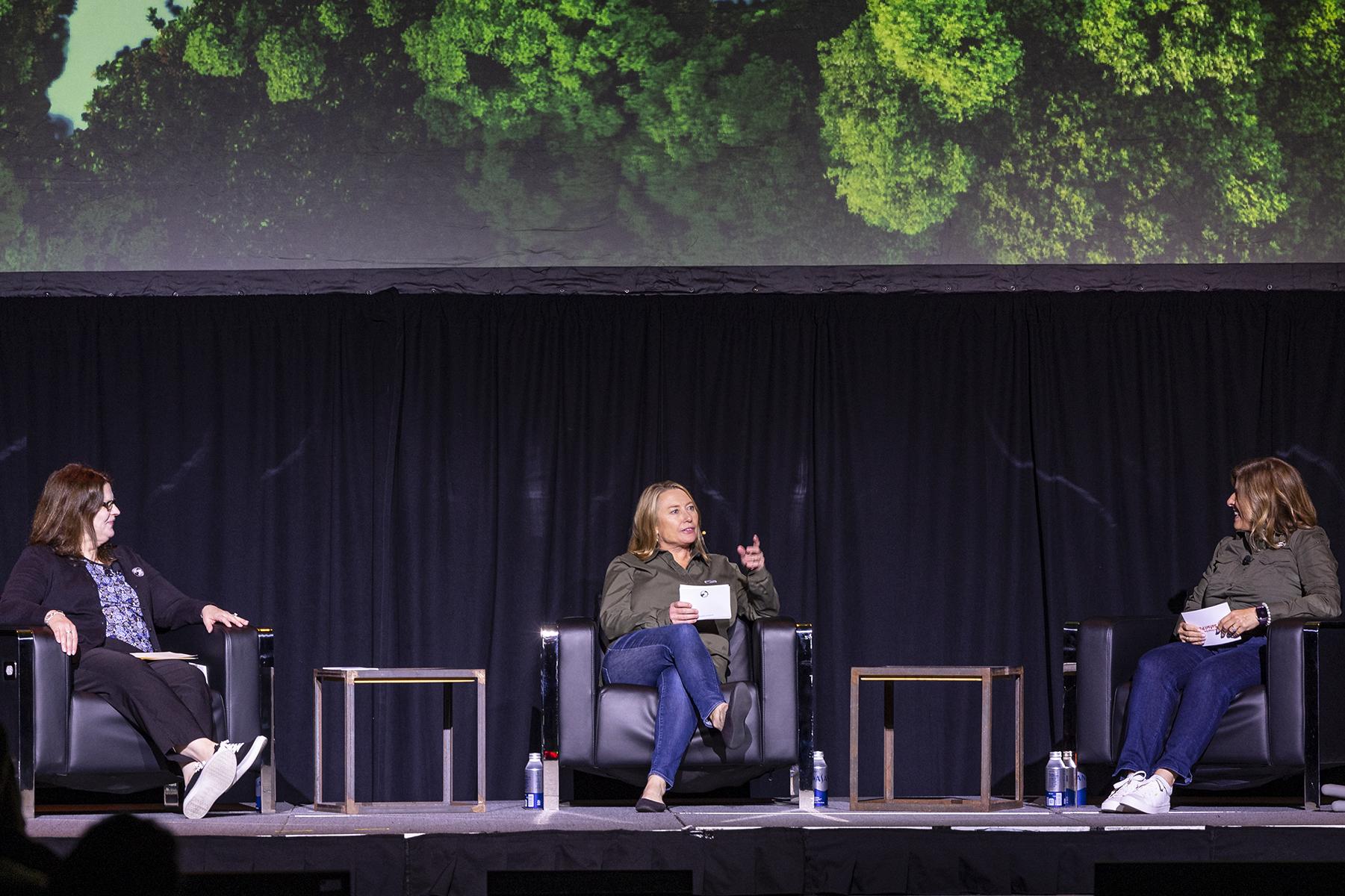 Lisa Peterson, Nadine Lamberski, and Erika Kohler