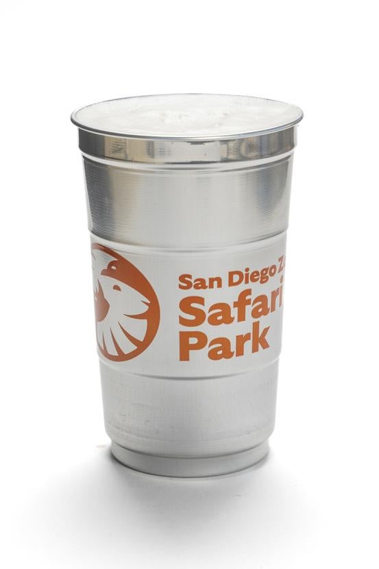 beer aluminum cup