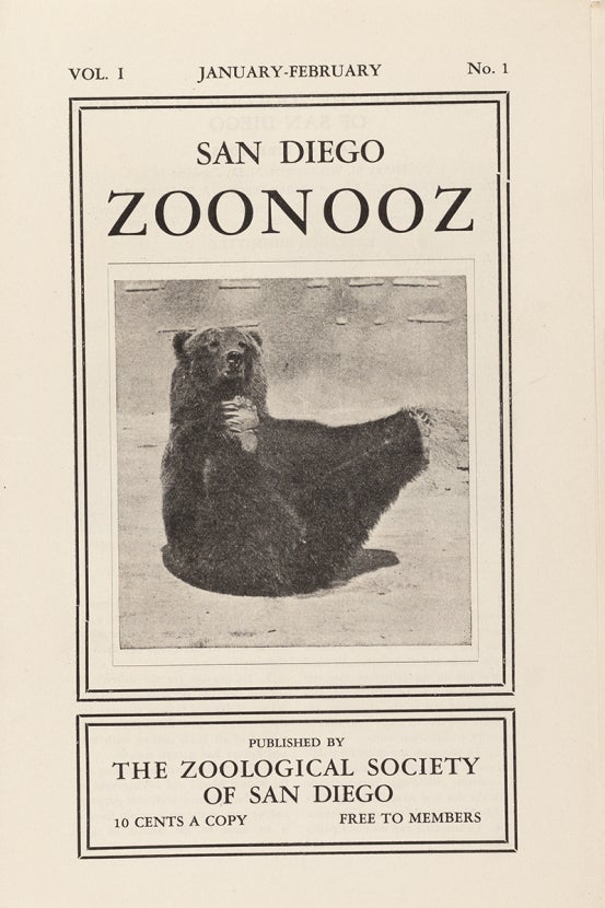 Cover of original ZOONOOZ