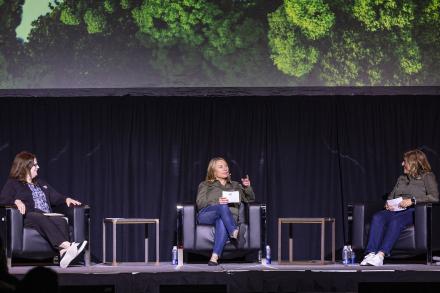 Lisa Peterson, Nadine Lamberski, and Erika Kohler