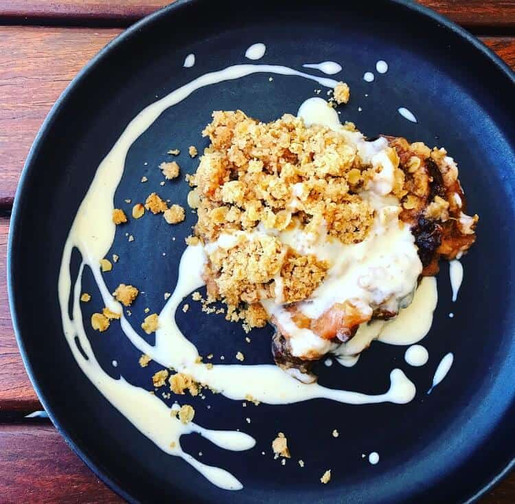 Apple Rhubarb Crumble Apple Rhubarb Crumble