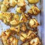Crispy "smashed" potatoes