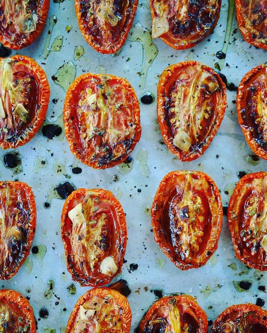 Slow Roasted Tomatoes Slow Roasted Tomatoes