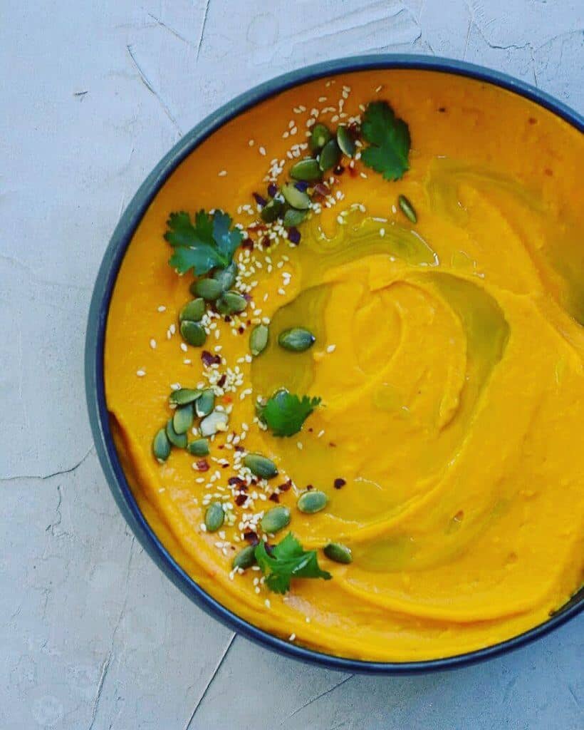 Smoked Pumpkin Hummus