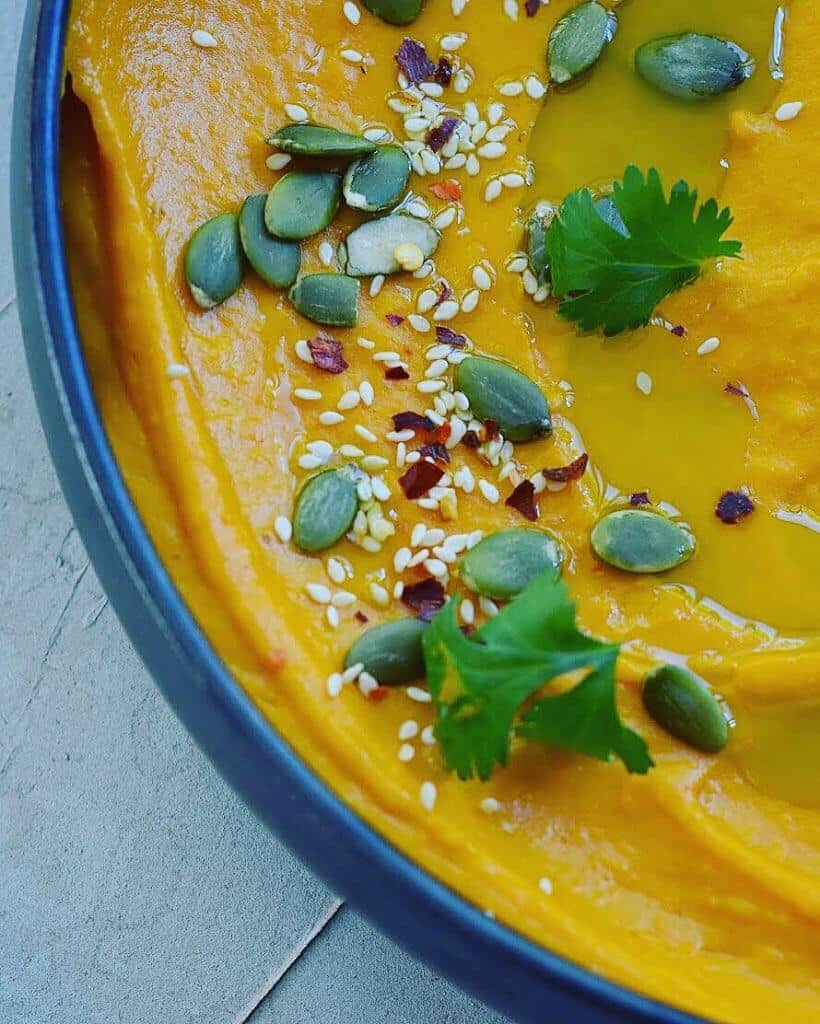 Smoked Pumpkin Hummus