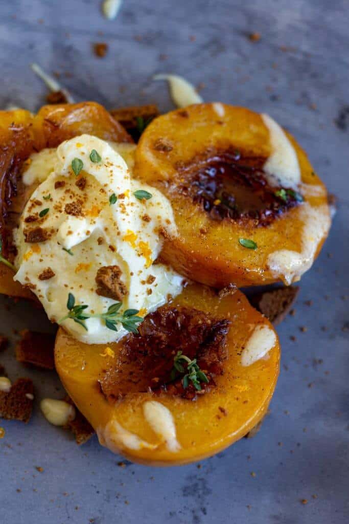 Spiced Roasted Peaches Spiced Roasted Peaches