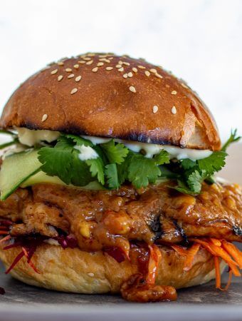 Chicken Satay Sandwich