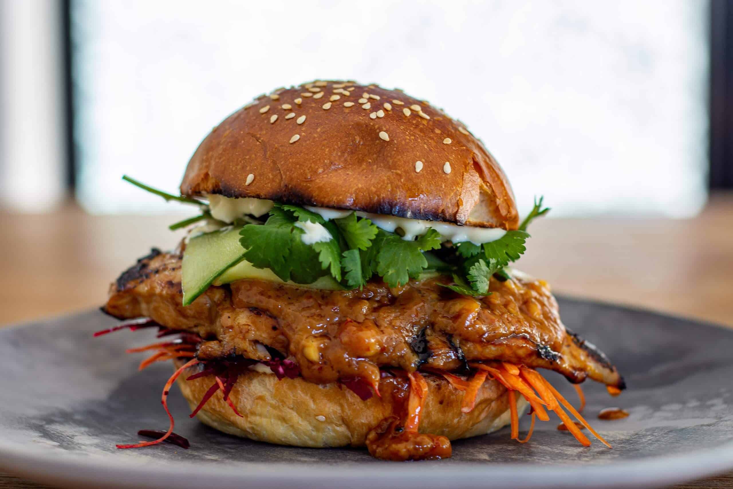 Chicken Satay Sandwich