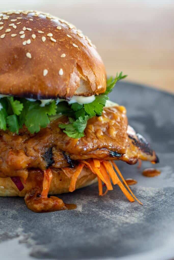 Chicken Satay Sandwich