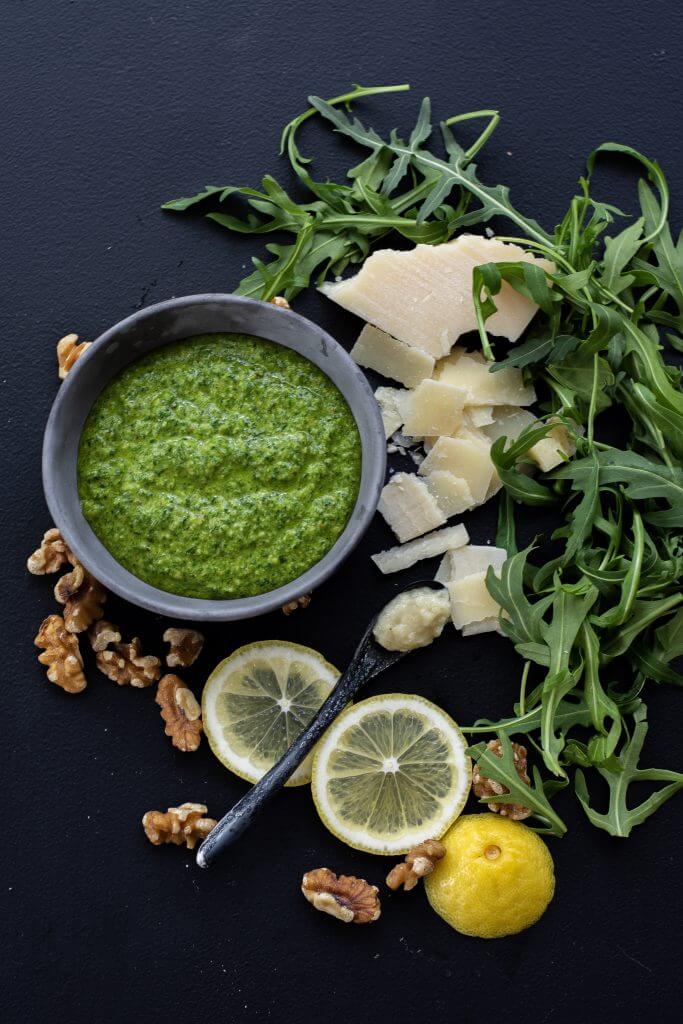 Rocket Walnut Pesto