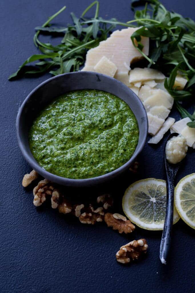 Rocket Walnut Pesto