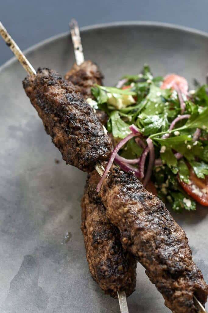 Grilled Lamb Skewers Grilled Lamb Skewers