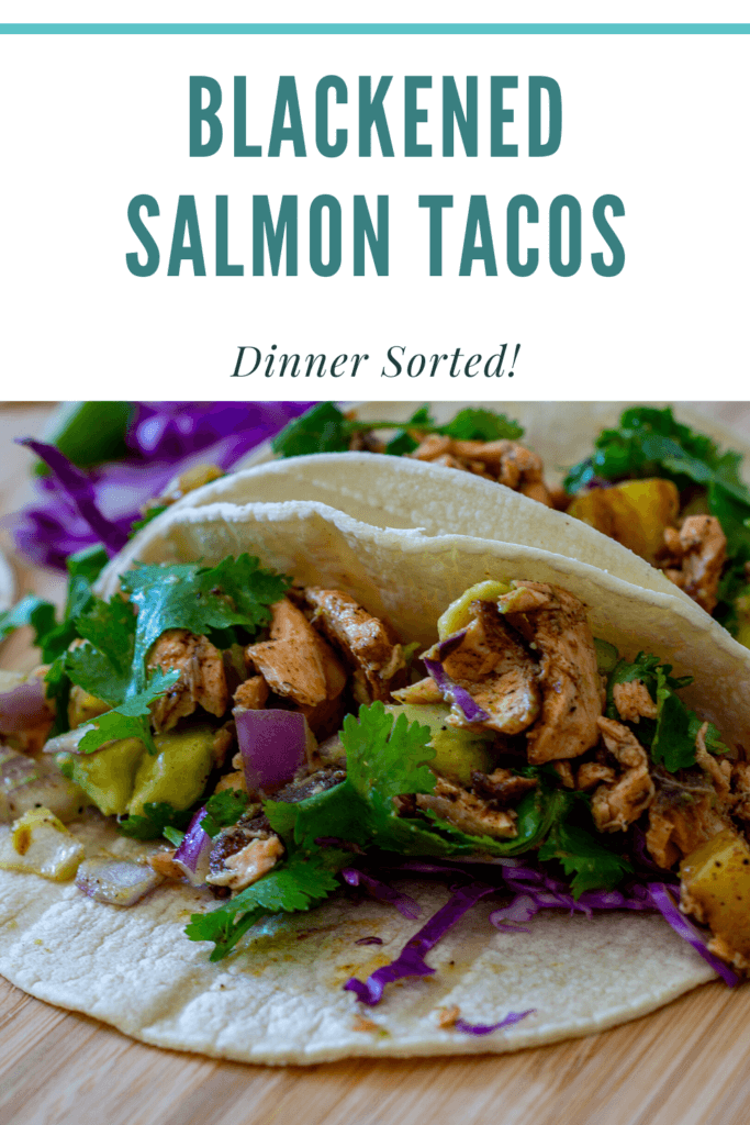 salmon, grilled pineapple, coriander & cabbage in a tortilla