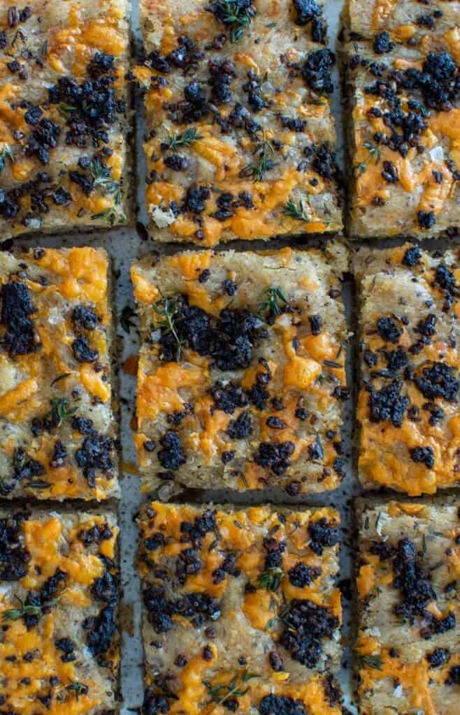 Black Pudding Focaccia Black Pudding Focaccia