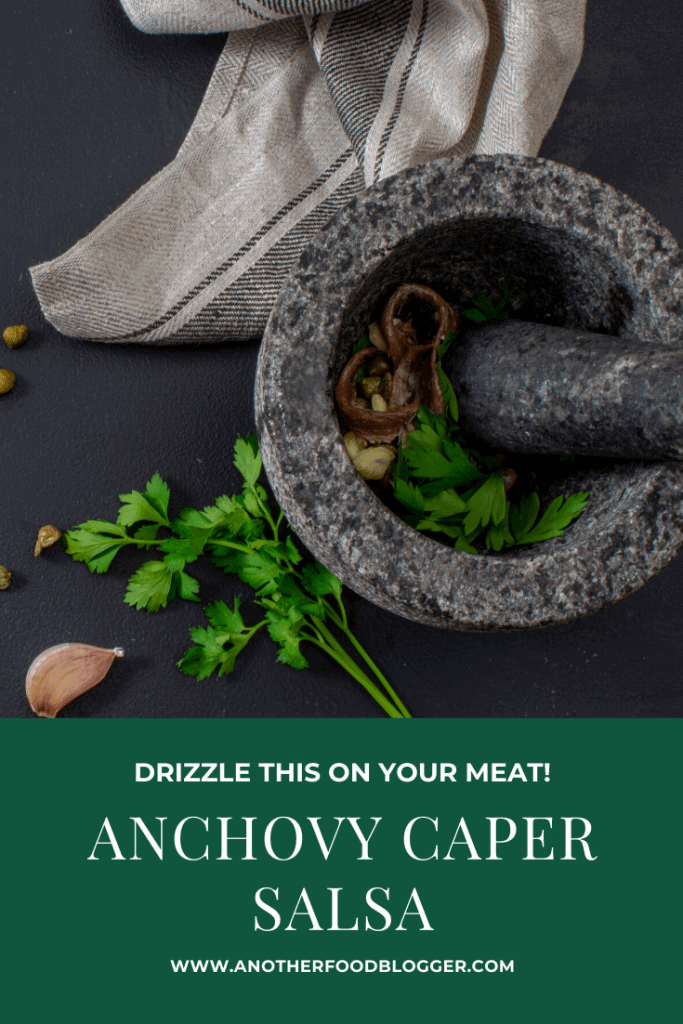 Anchovy steak sauce ingredients