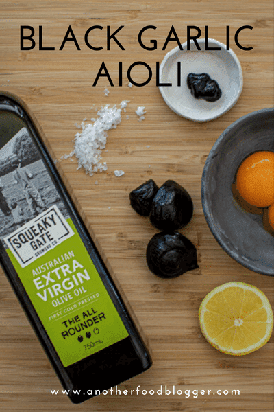 Black Garlic Aioli