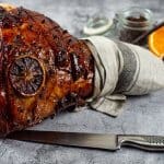 Maple Vanilla Glazed Ham