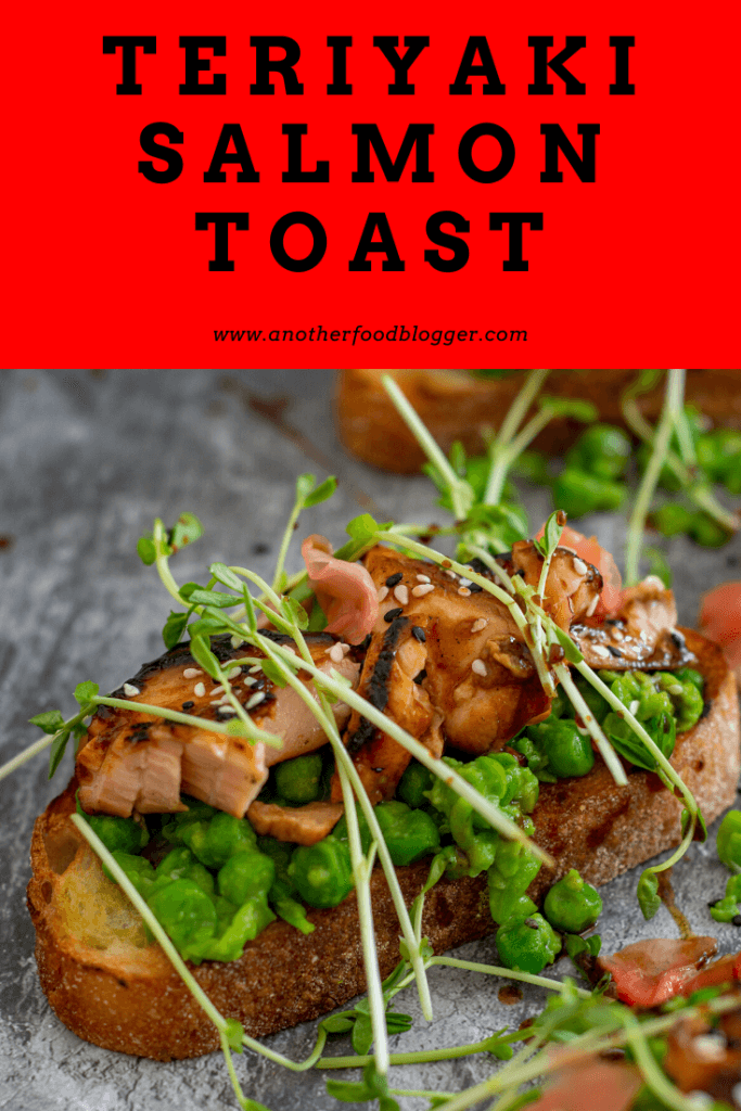Teriyaki Salmon Toast