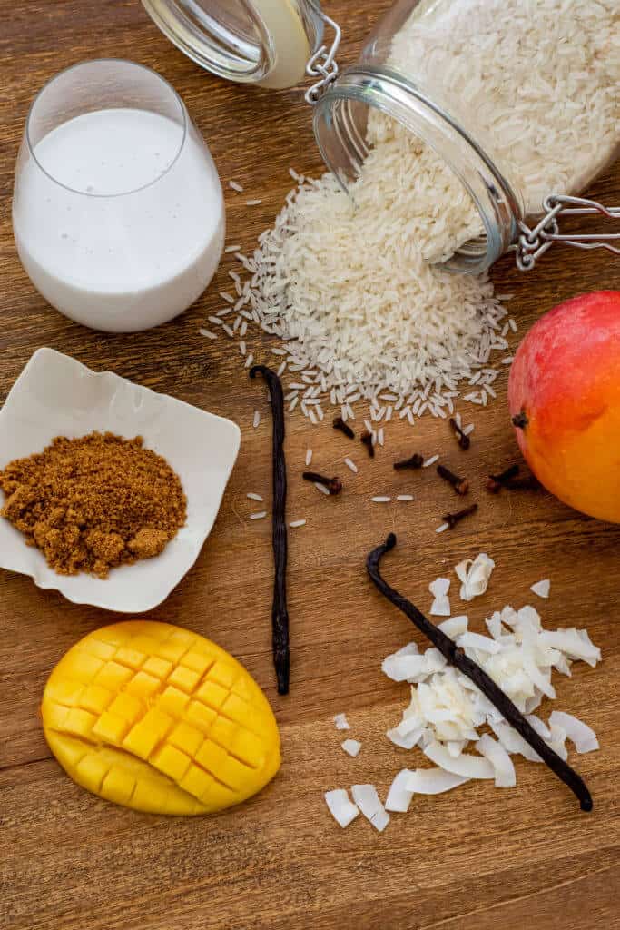 Vanilla Coconut Rice Pudding