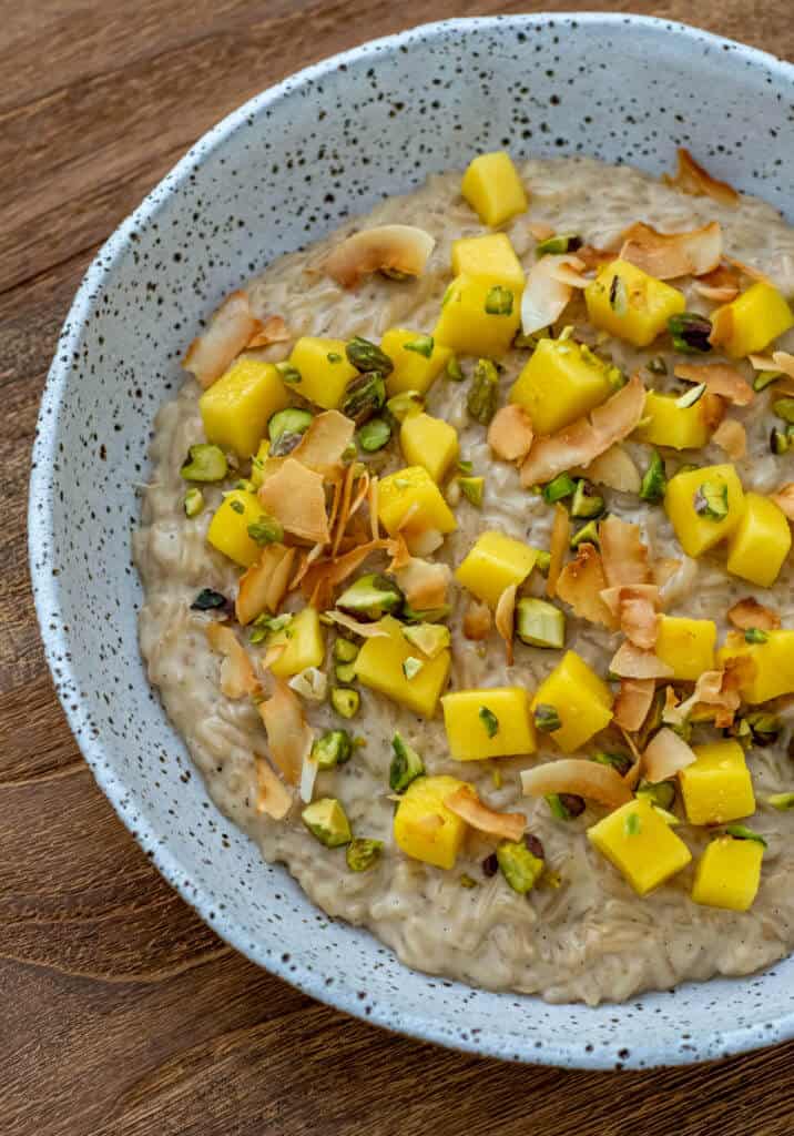 Vanilla Coconut Rice Pudding