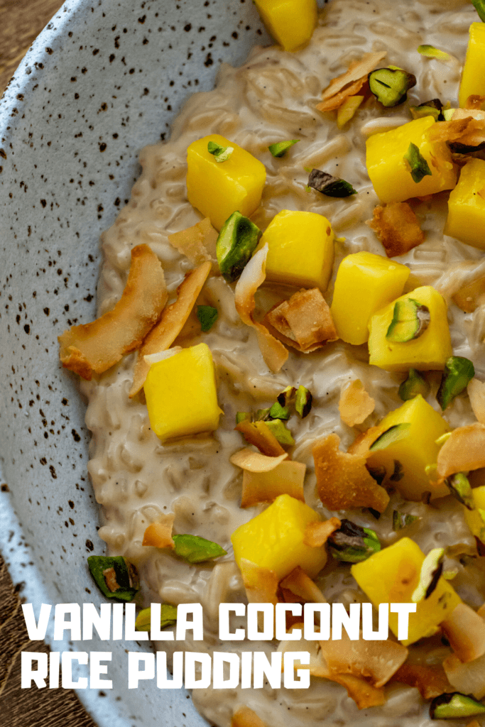 Vanilla Coconut Rice Pudding