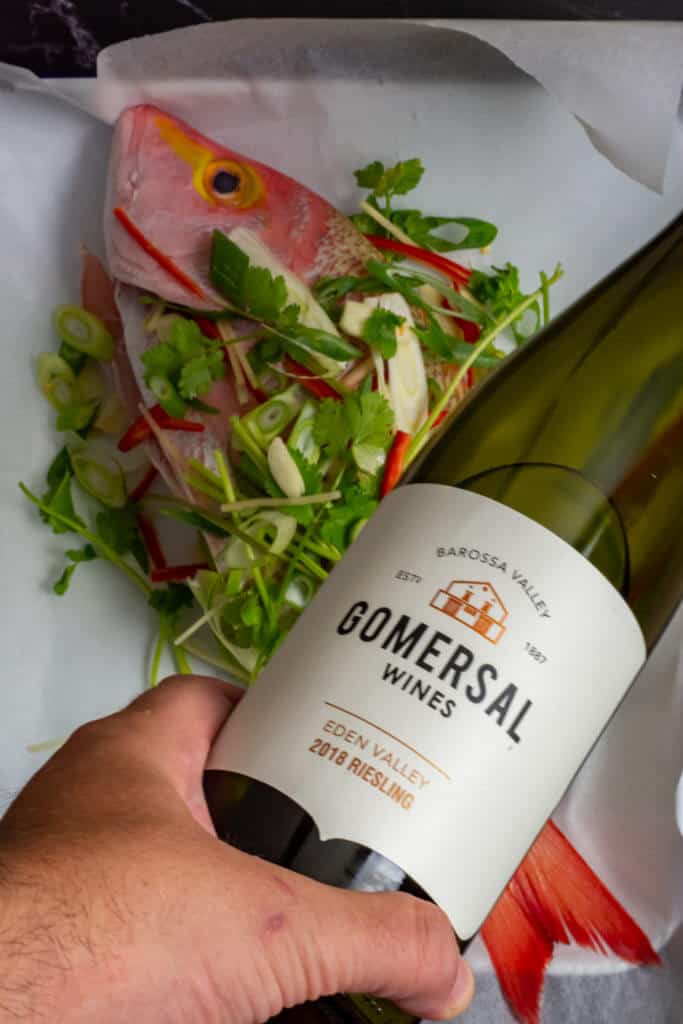 hussar with Asian aromatcs & Gomersal Riesling