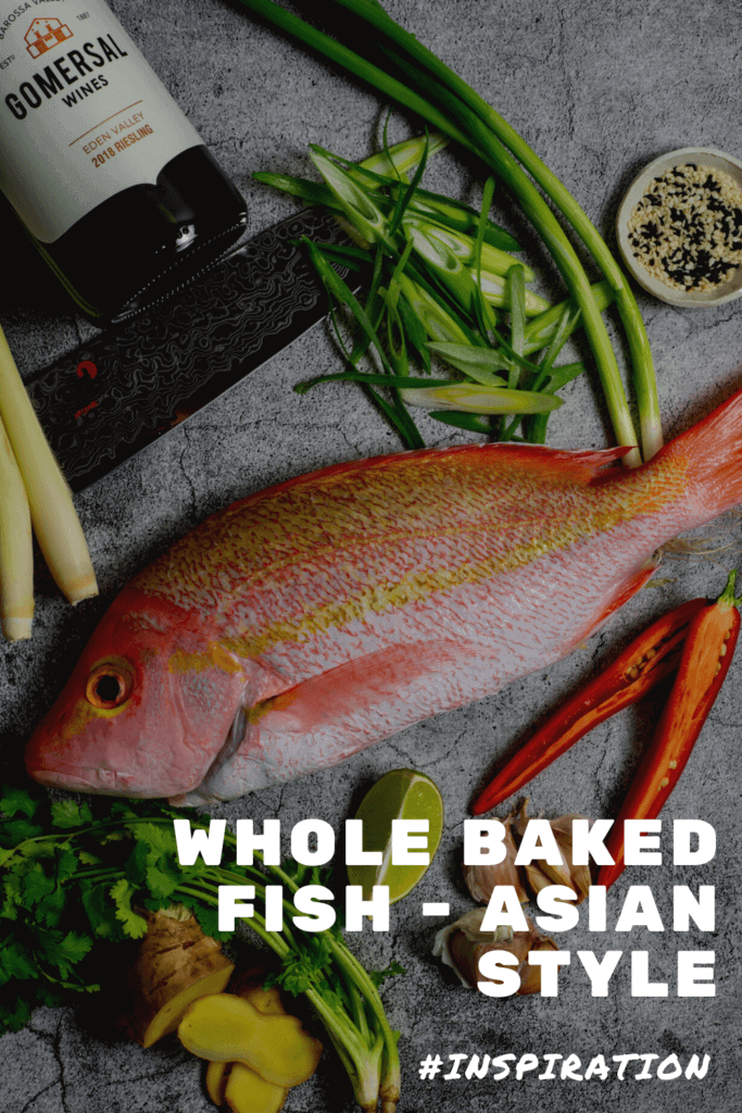 whole hussar and ingredients to make en papillotte