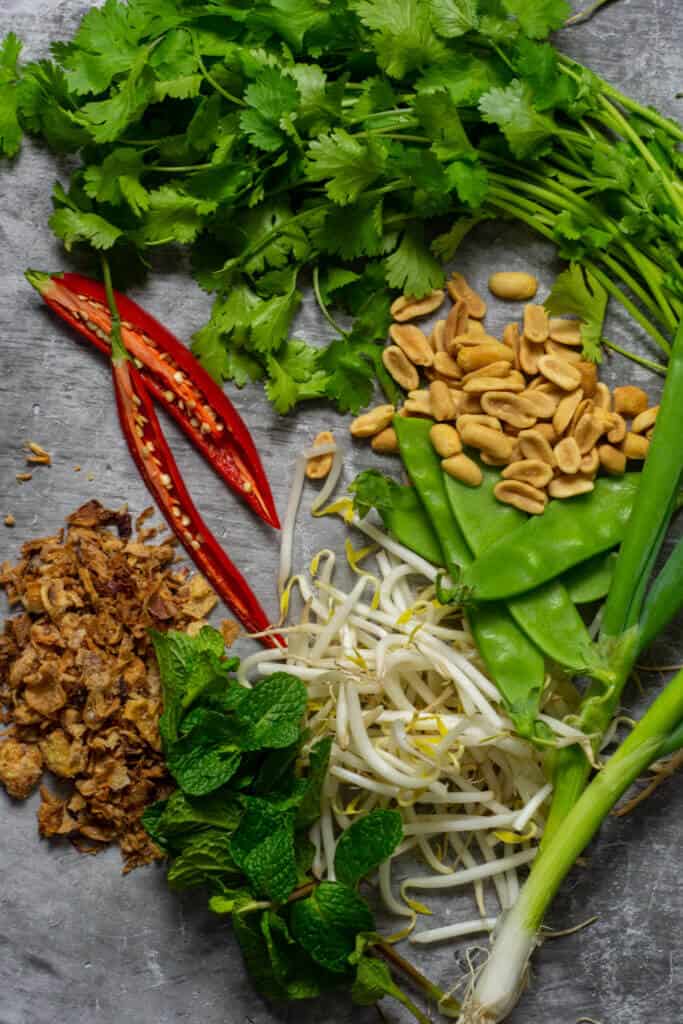 beansprout salad ingredients