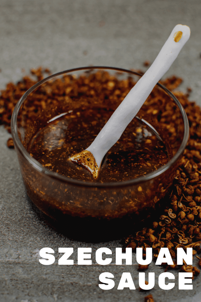 homemade Szechuan sauce