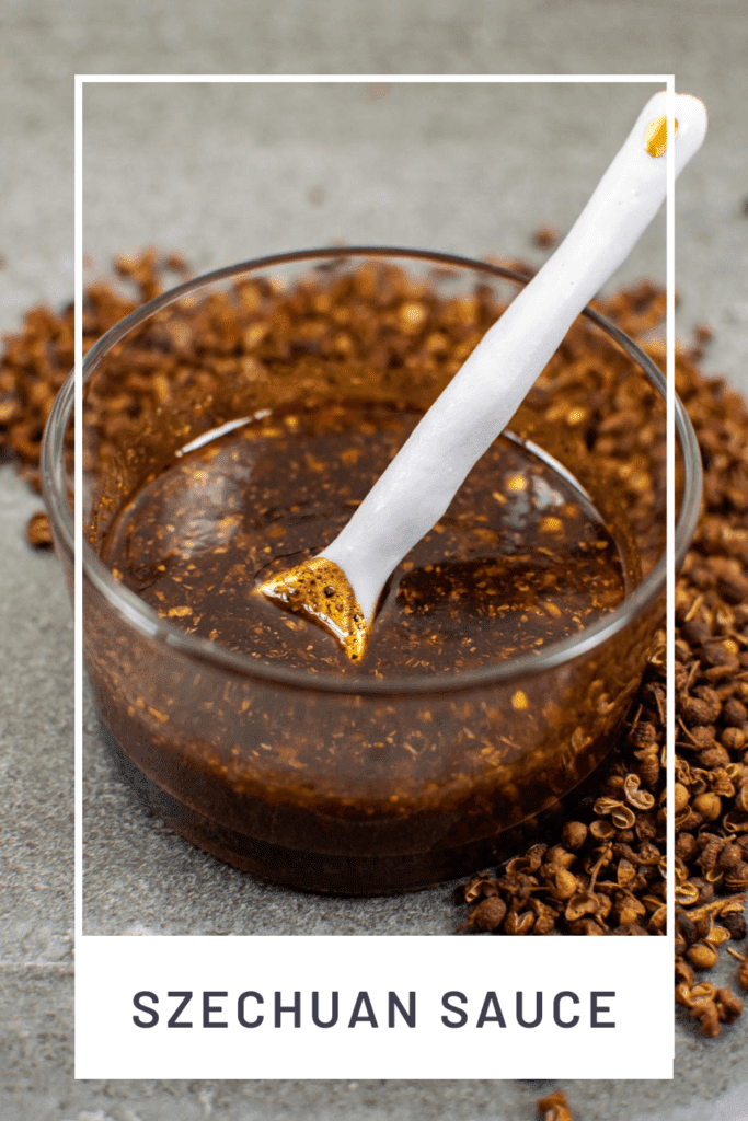 homemade Szechuan sauce
