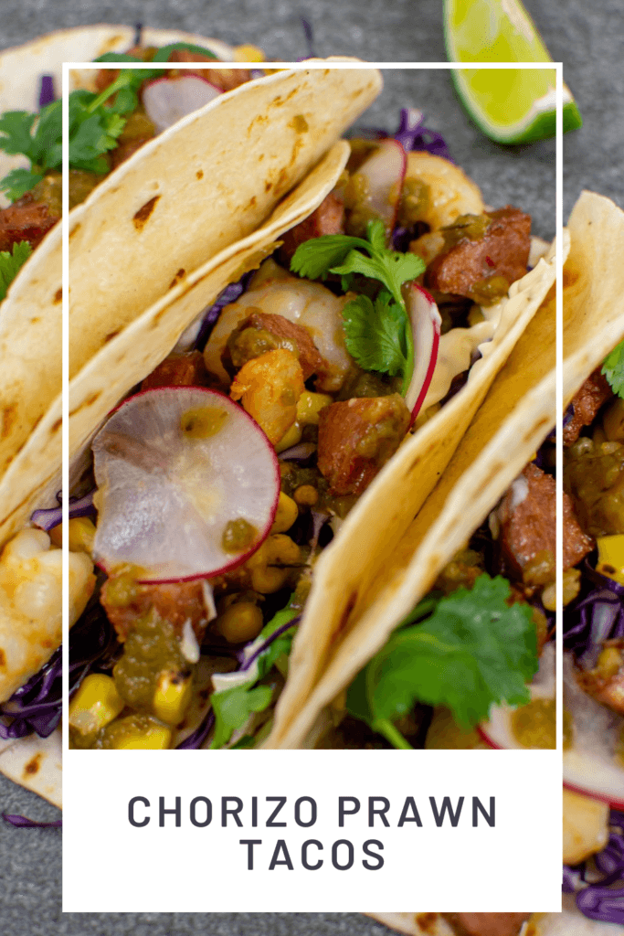 Chorizo & Prawn Tacos