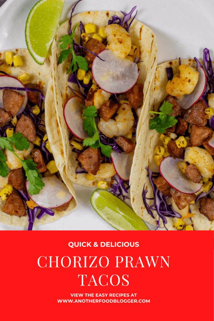 Chorizo & Prawn Tacos