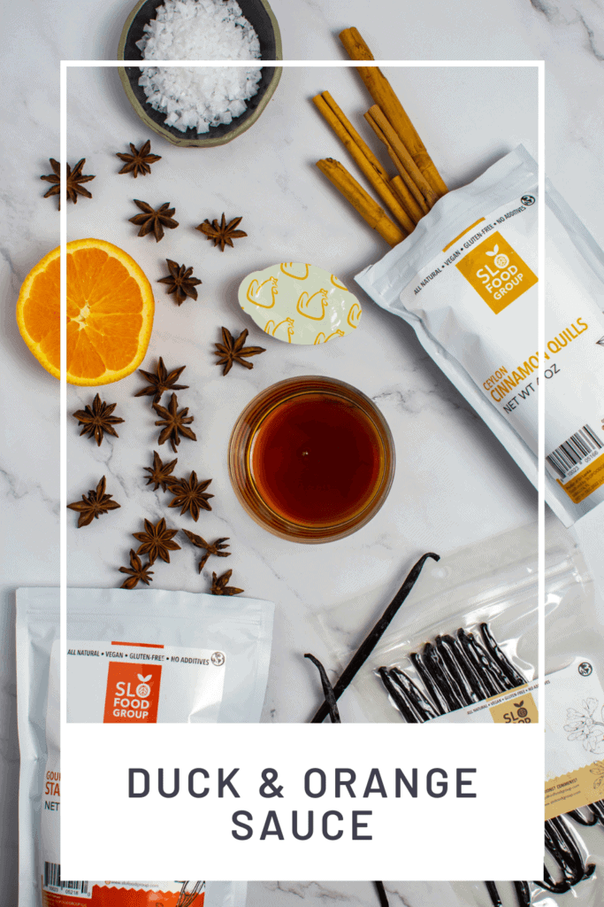 slofoodgroup cinnamon, madagascar vanilla. anise & orange on kitchen counter