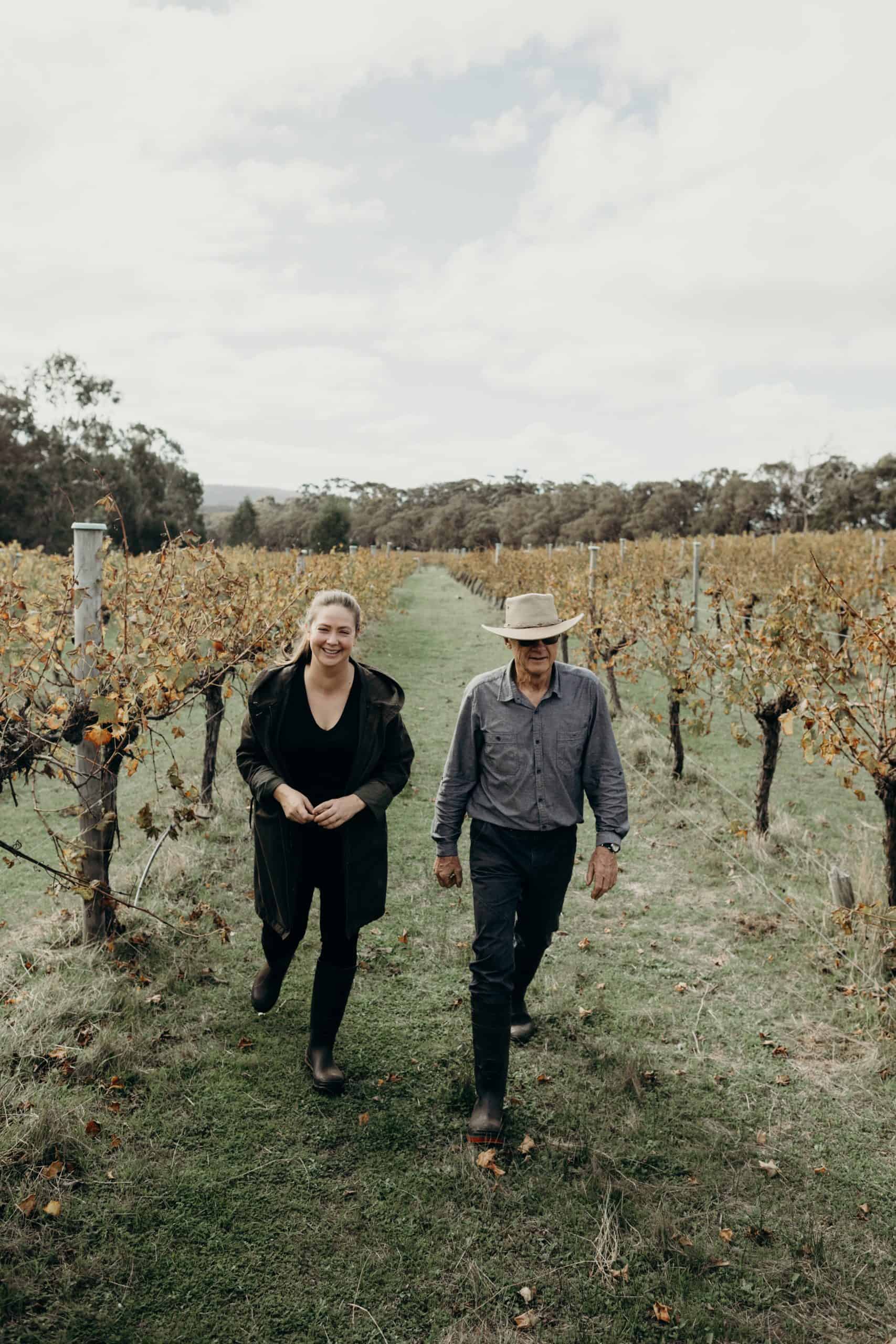 people amongst vines at marri wood park