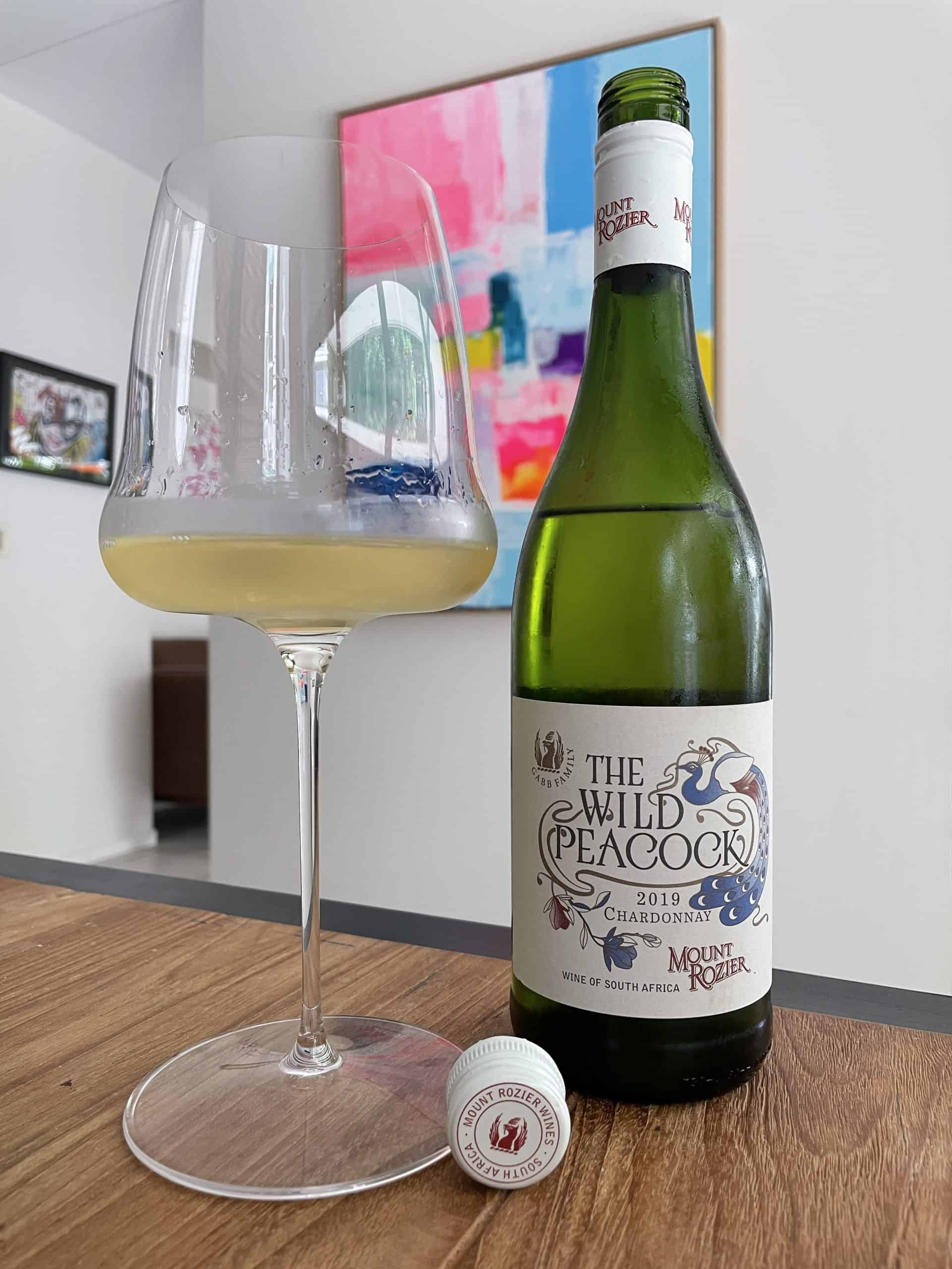 Mount Rozier chardonnay in a glass!